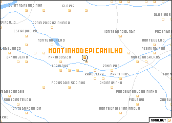 map of Montinho de Picamilho