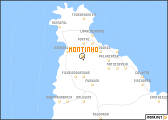 map of Montinho