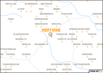 map of Montinho