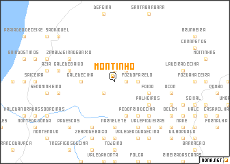 map of Montinho