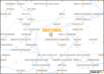 map of Montmain