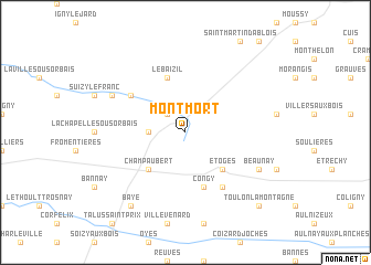 map of Montmort