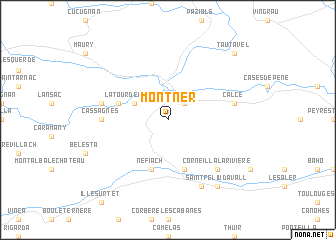 map of Montner