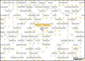 map of Montoiro