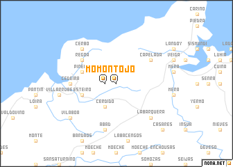 map of Montojo