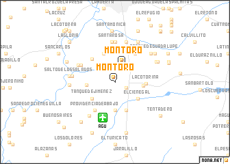 map of Montoro