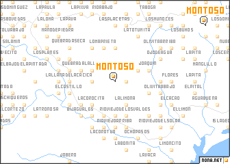 map of Montoso