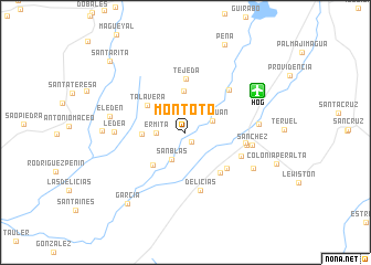 map of Montoto