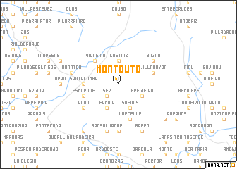 map of Montouto