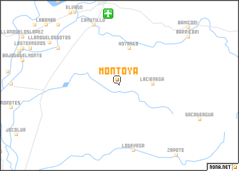 map of Montoya