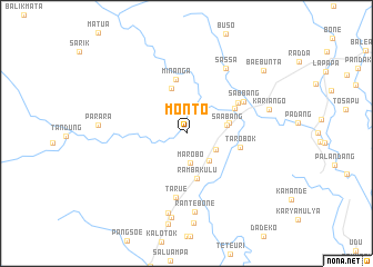 map of Monto