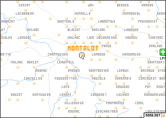 map of Montplot