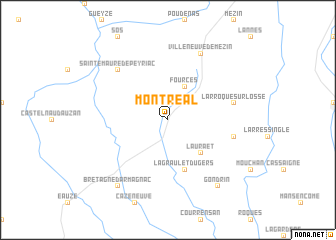 map of Montréal