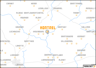 map of Montrel