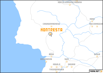 map of Montresta