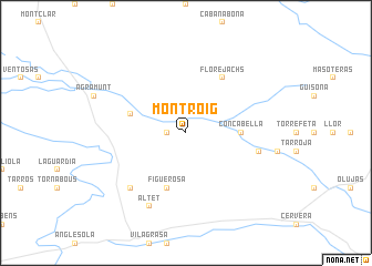 map of Montroig