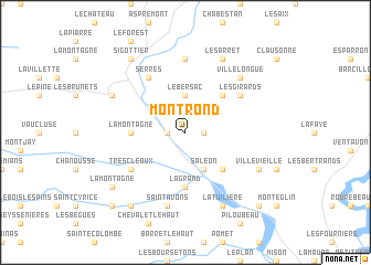 map of Montrond