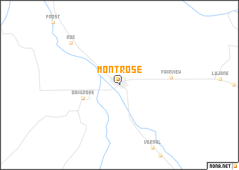 map of Montrose