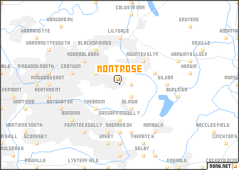 map of Montrose