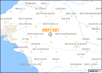 map of Montroy