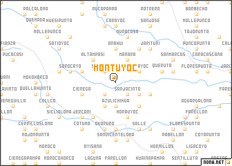 map of Montuyoc