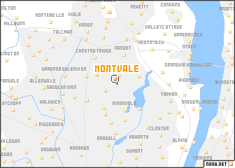 map of Montvale