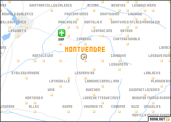 map of Montvendre