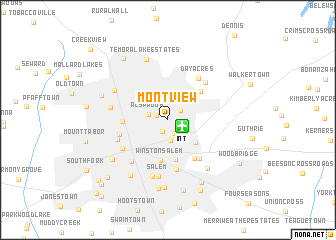 map of Montview