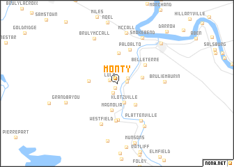 map of Monty