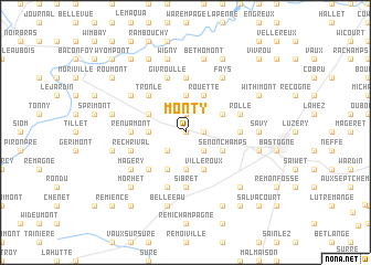 map of Monty