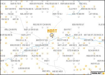 map of Mont