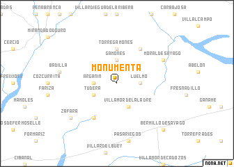 map of Monumenta