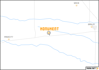 map of Monument