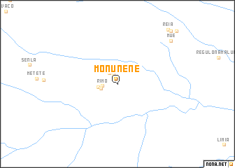 map of Monunene