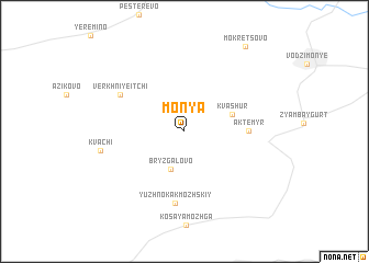 map of Mon\