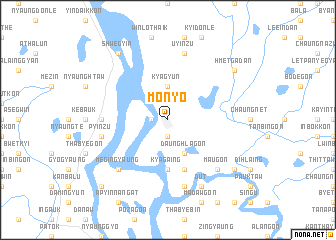 map of Monyo