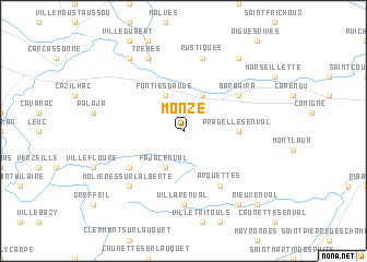 map of Monze
