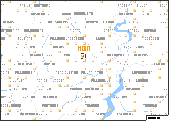 map of Mon