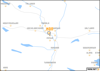 map of Mon