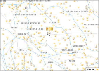 map of Mon