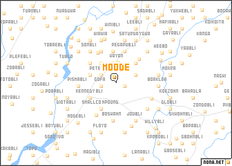 map of Moode