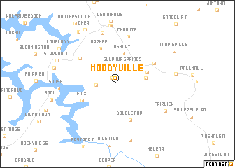 map of Moodyville