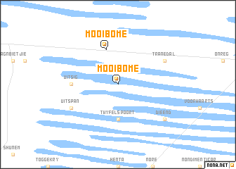 map of Mooibome