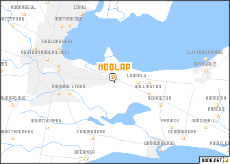 map of Moolap