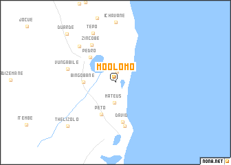 map of Moolomo