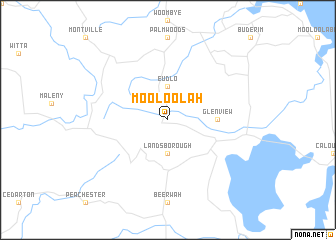 map of Mooloolah