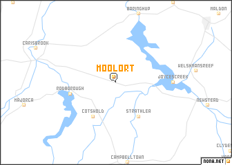 map of Moolort