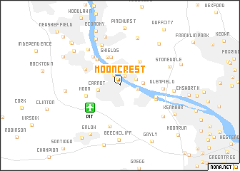 map of Moon Crest