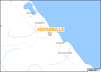 map of Moongobulla