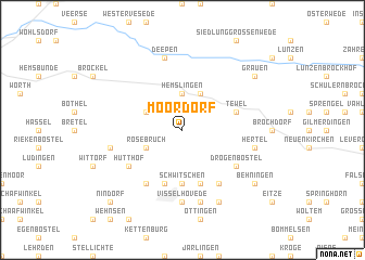 map of Moordorf